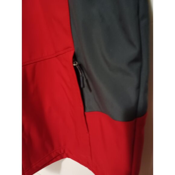 Women’s Crossland Soft Shell Red Windbreaker Jacket | Size: 3XLT  Fleece Lining - Picture 2 of 5